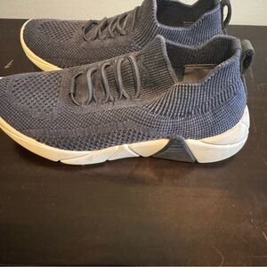 Mark Nason A-Line Tricia Blue and White Sneakers